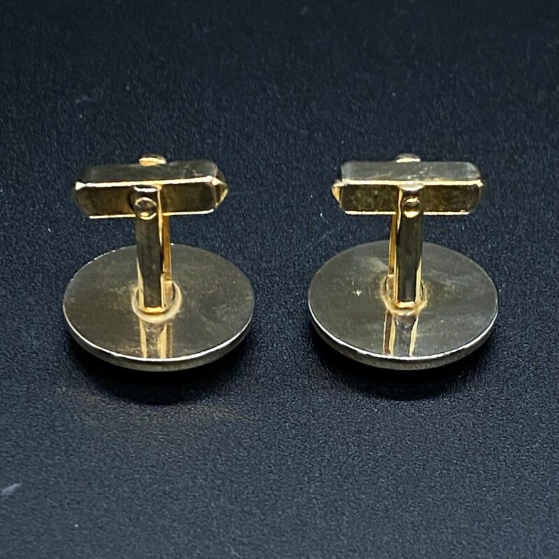 Vintage Mother of Pearl Pointer Lab or Pointer Hunting Dog Cuff Links