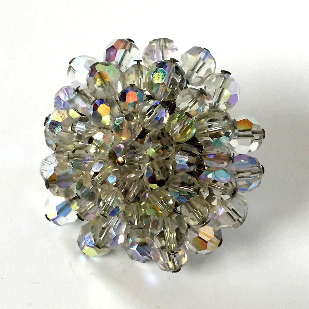 Vintage Now Jewelry 5 Lb Lot – DIY Rhinestone Brooch & Chain Mix For Crafting