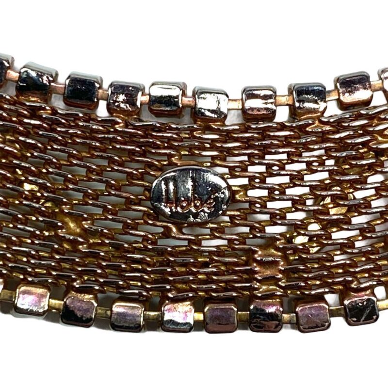 Hobe mesh collar necklace