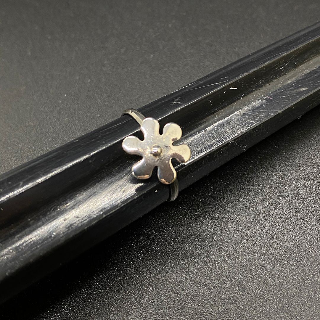 Sterling Daisy Ring