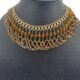 1930 Brass Chain Bead Necklace