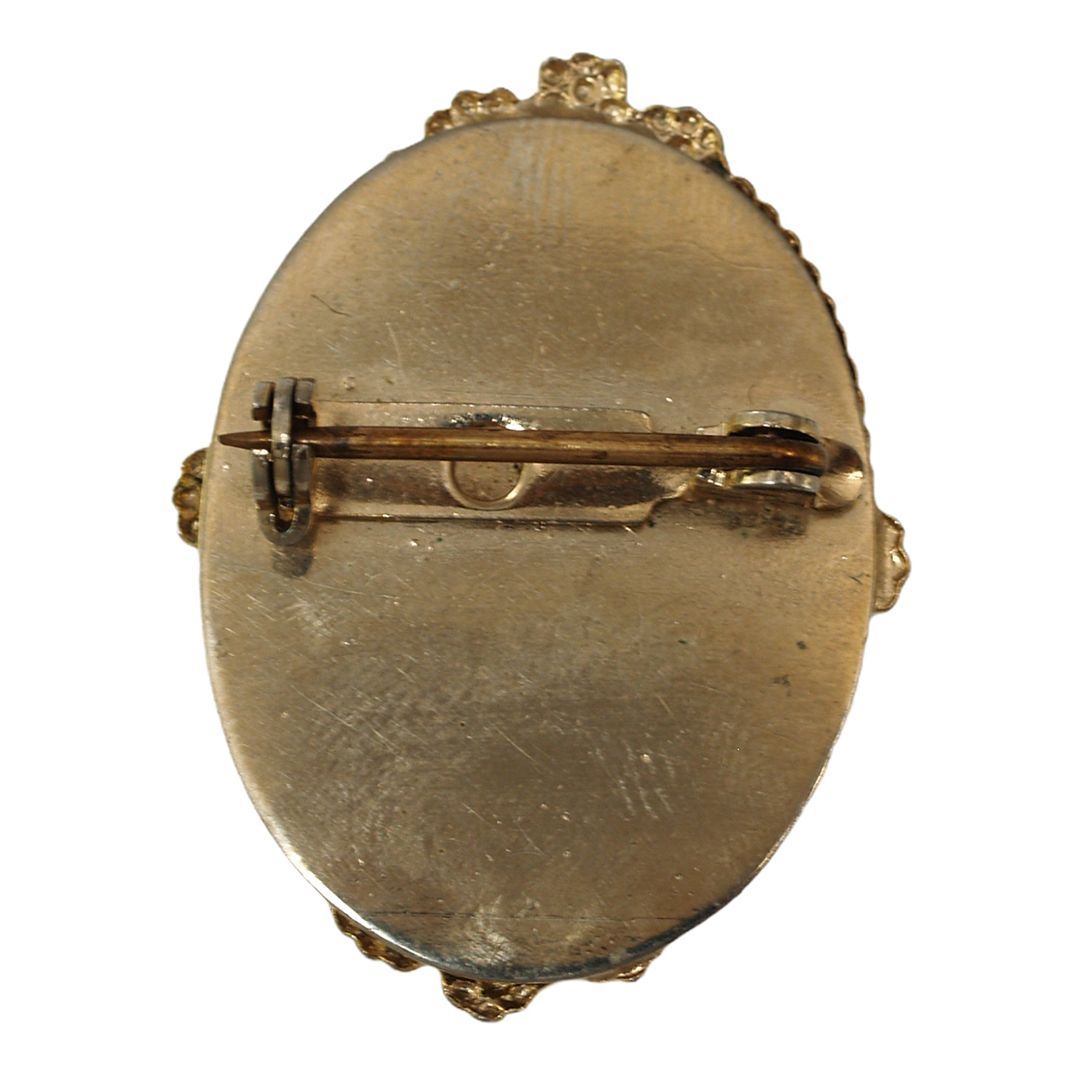 Victorian Revival Cameo Pin