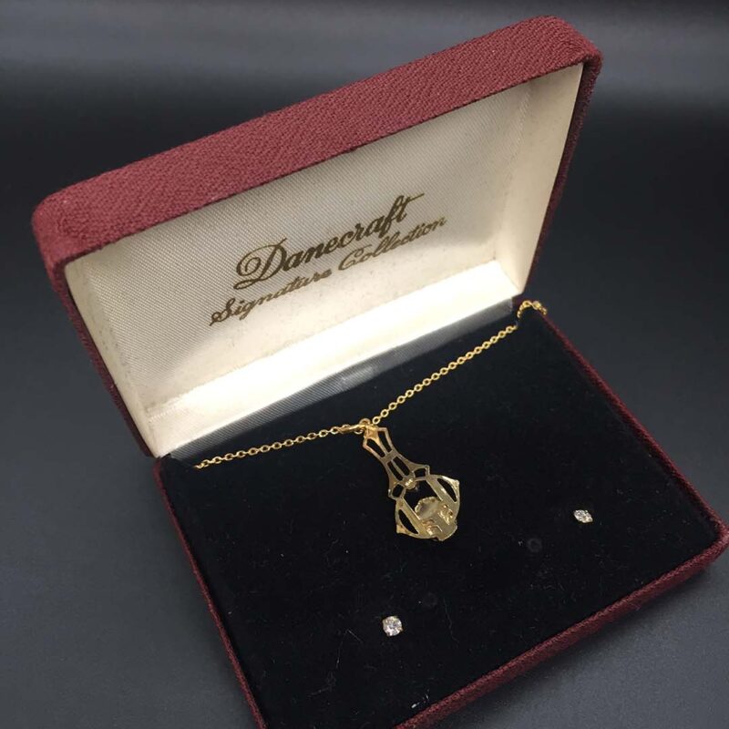 Opal Danecraft Signature Collection Pendant Necklace in Original Box