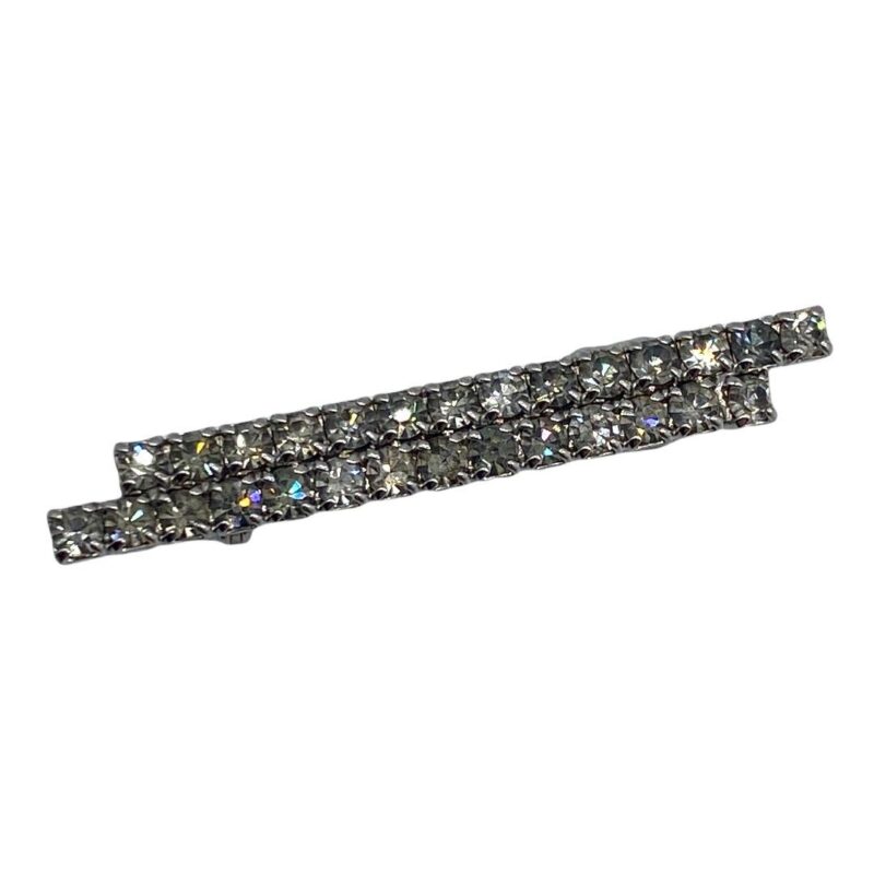 Vintage Rhinestone Bar Pin