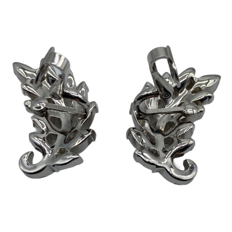 Vintage 1950s Trifari Rhinestone Earrings