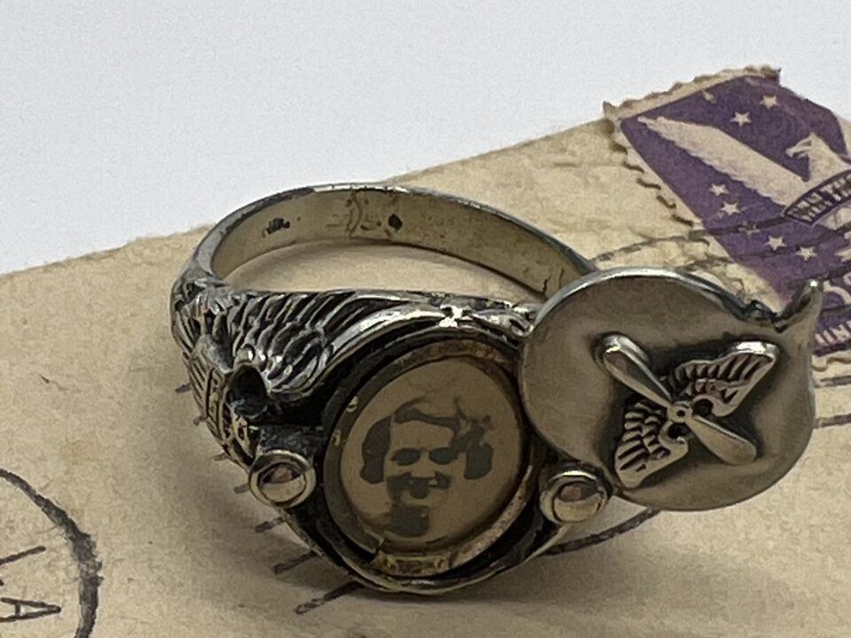 1940s Sterling Sweetheart Ring