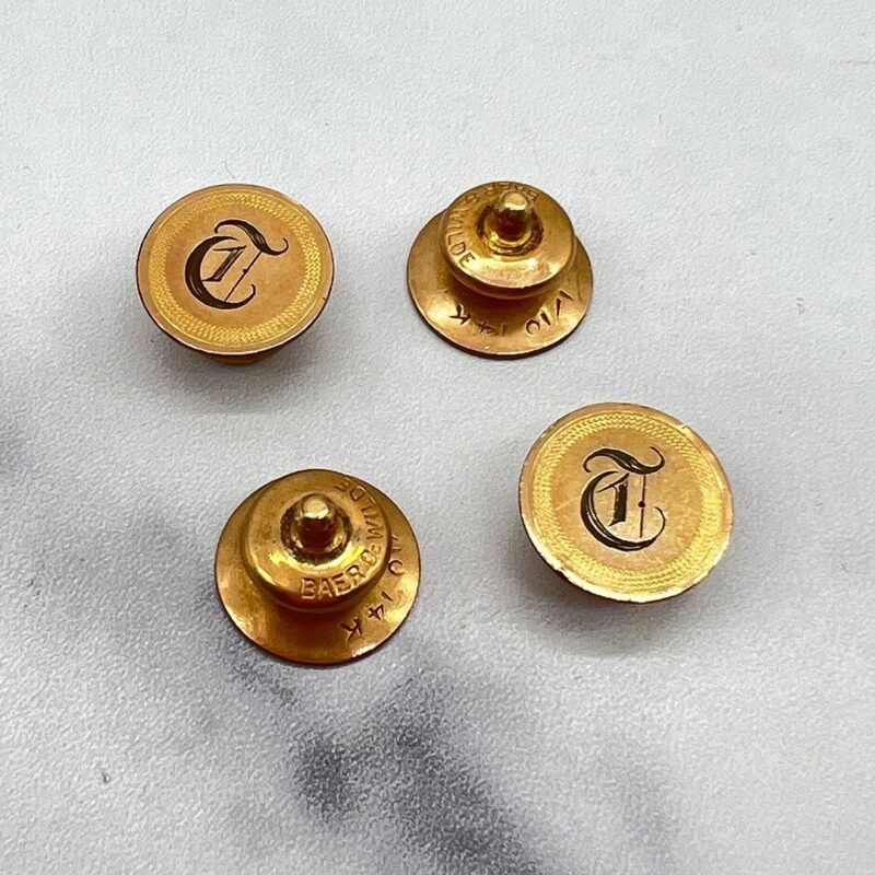 Victorian Baer Wilde Kum-a-part Cuff links