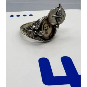 WWII Sweetheart Sterling Ring #4 - Vintage Jewerly Collect