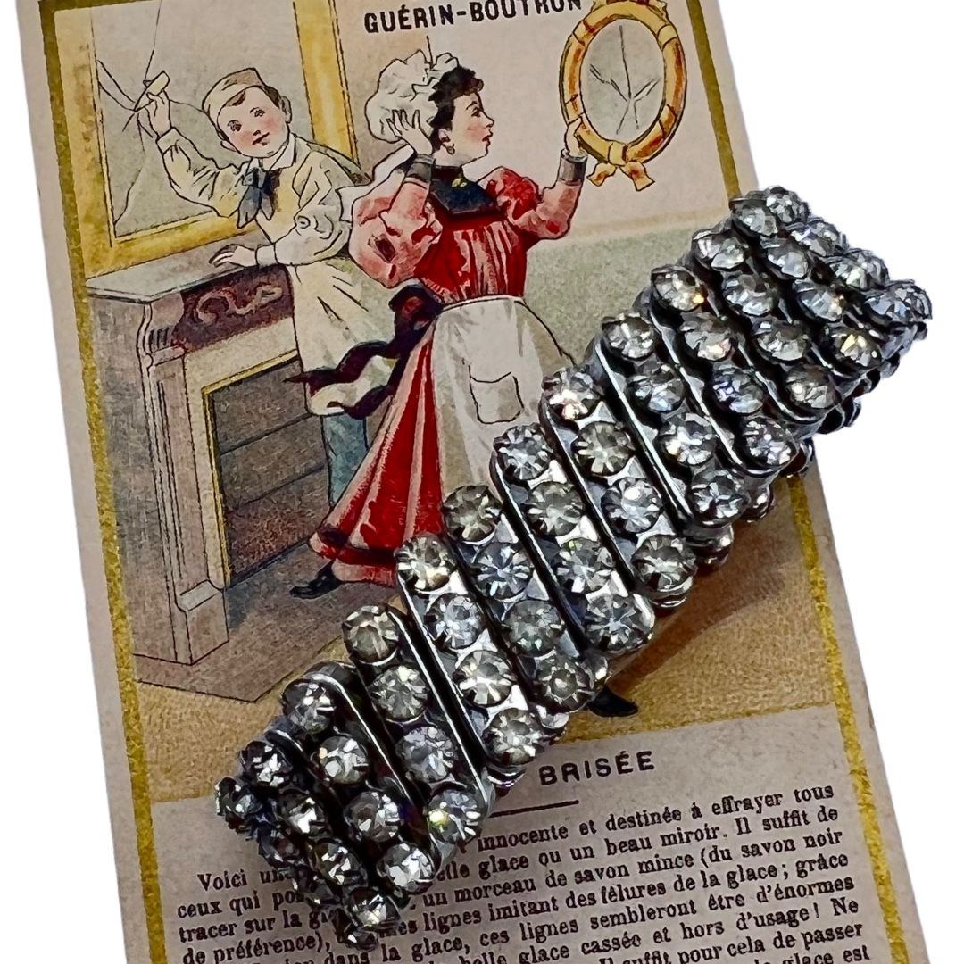 1950s Rhinestone Expansion Bracelet