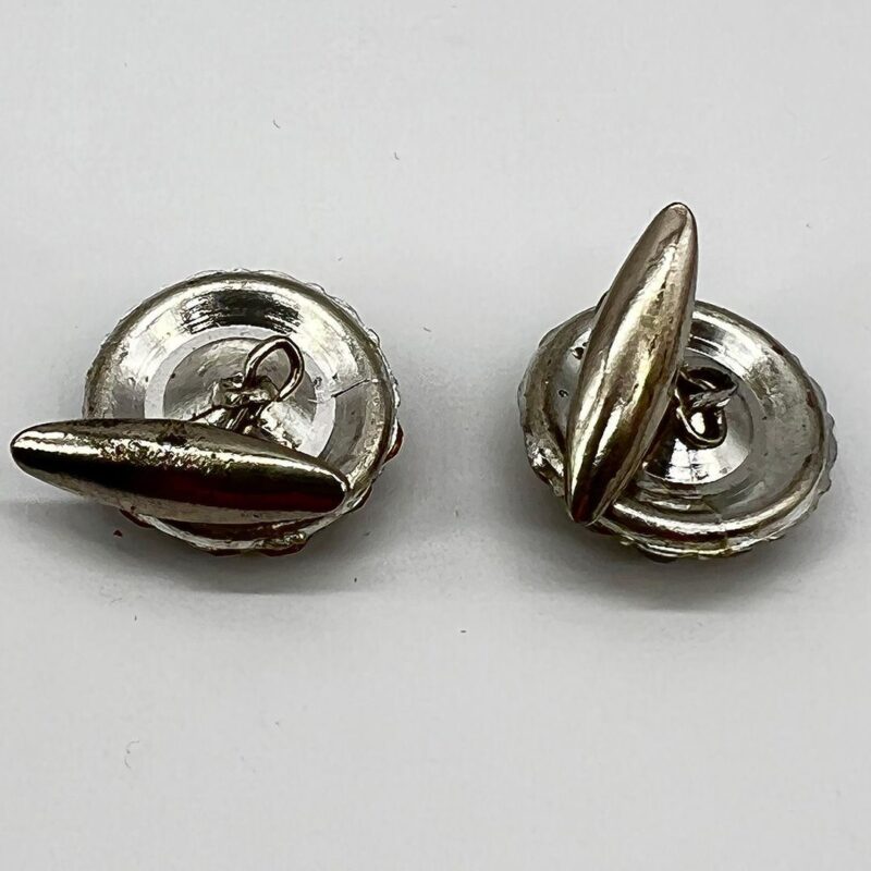 Rhinestone French Cuff Links