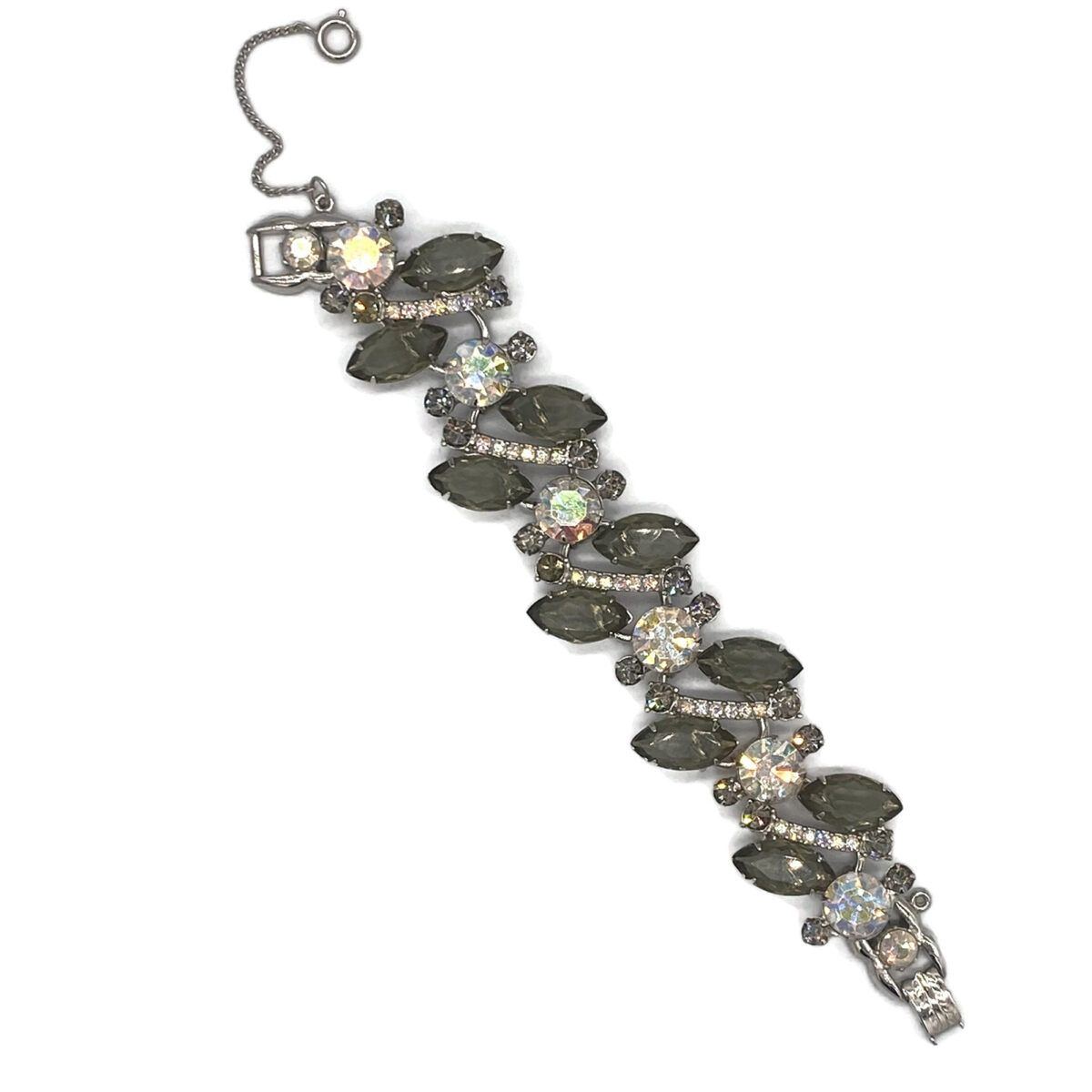 Juliana bracelet with open-back Marquis-shaped stones