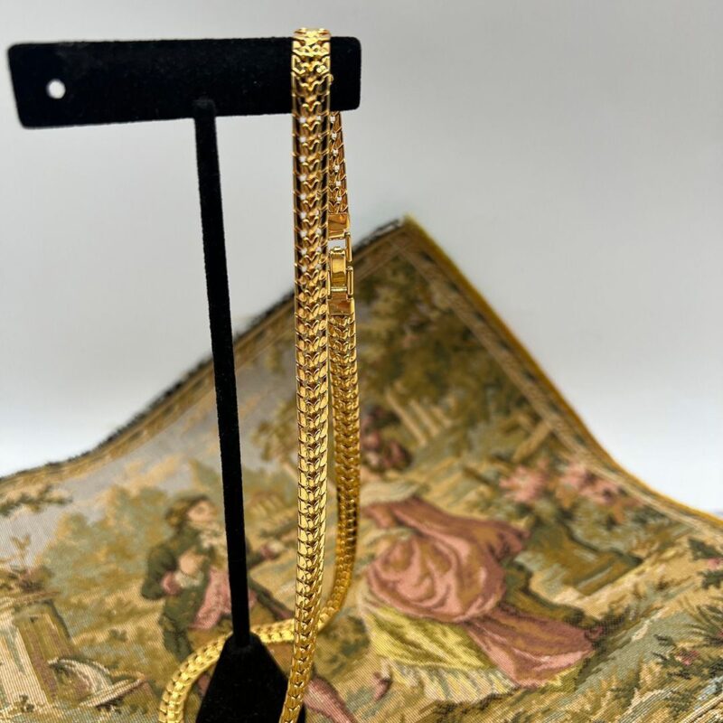 Vintage Gold-plated 1990s Chain Necklace