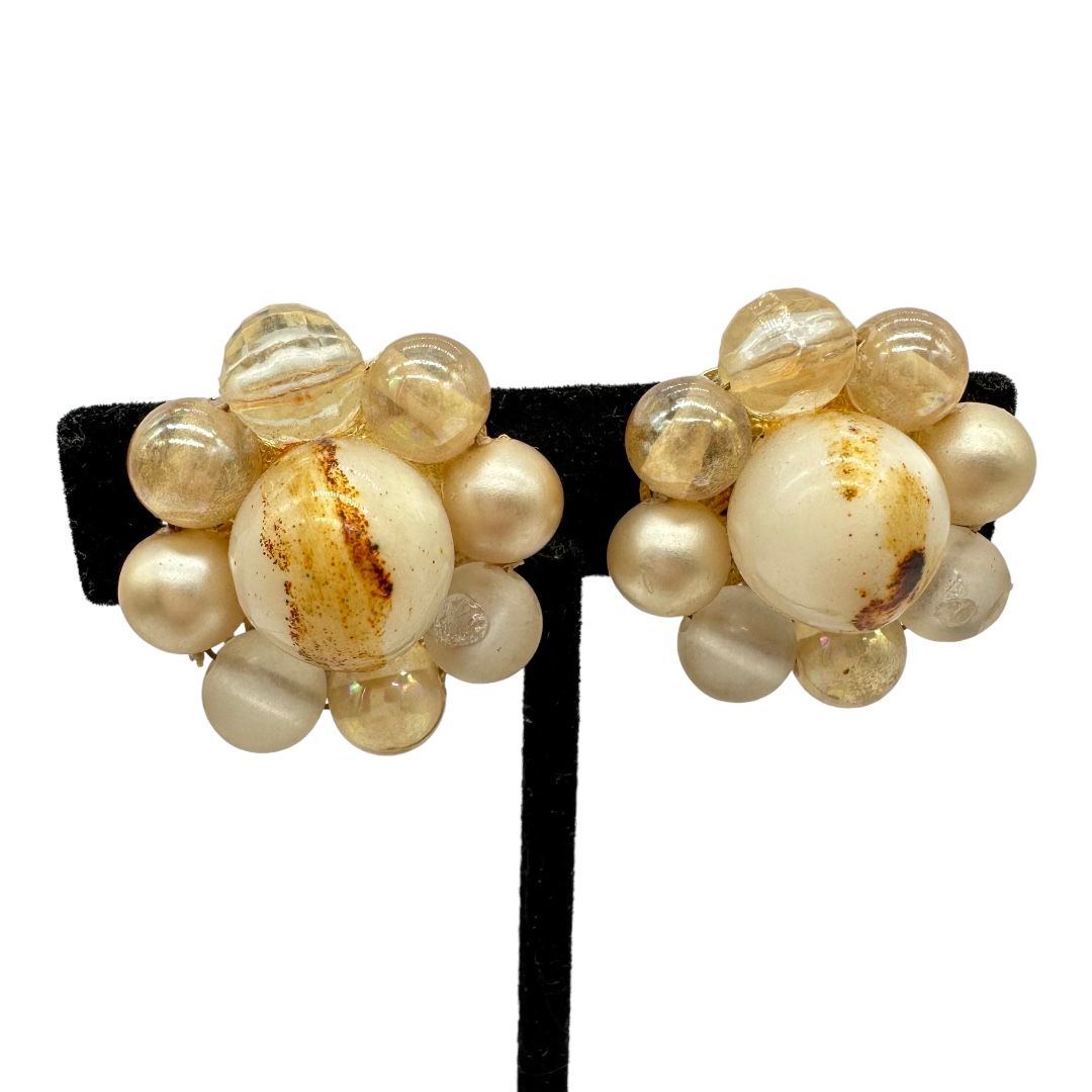 10K Gold Pearl Stud Earrings – Vintage by Misty